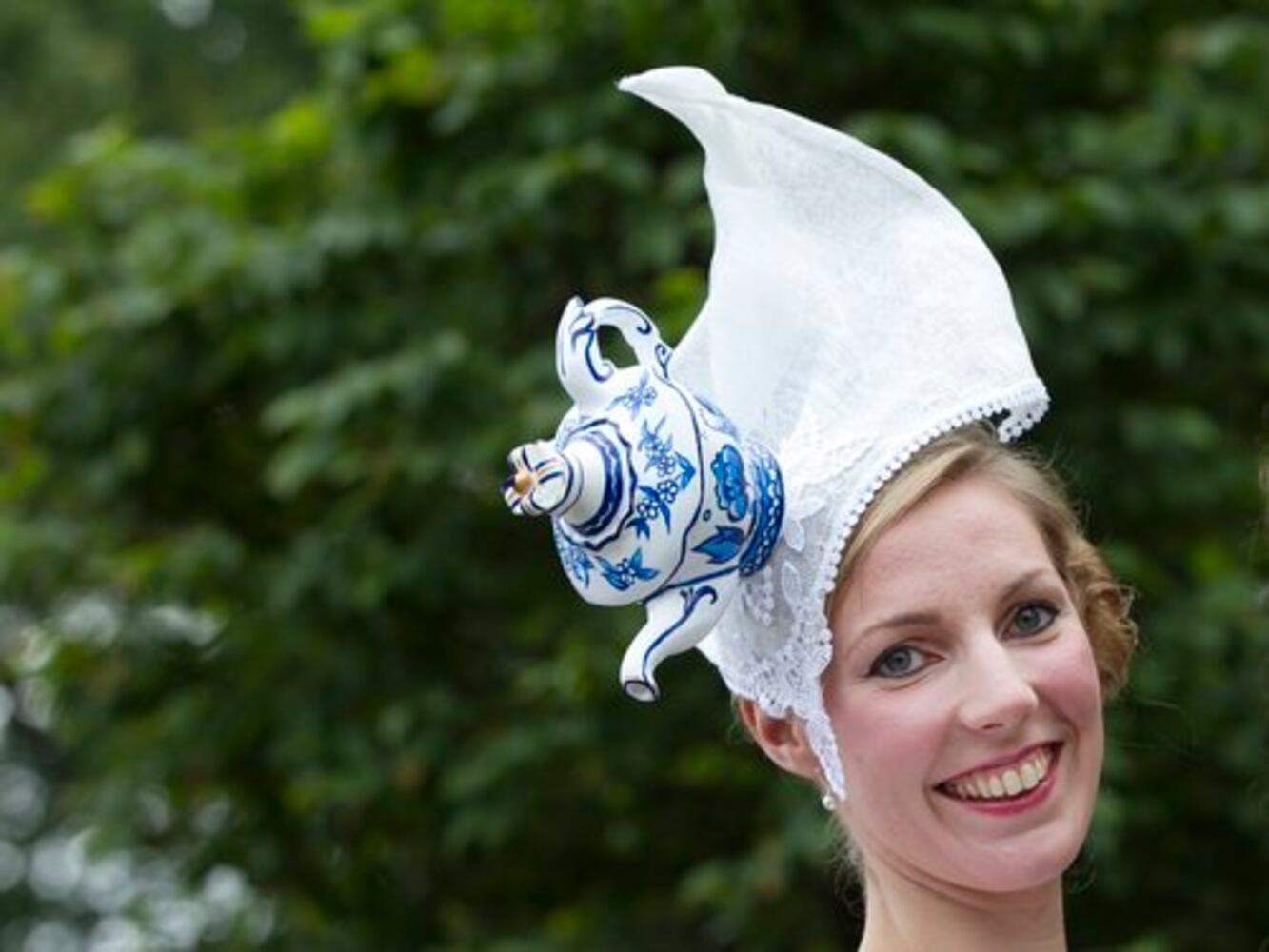 Crazy hats at the Royal Ascot