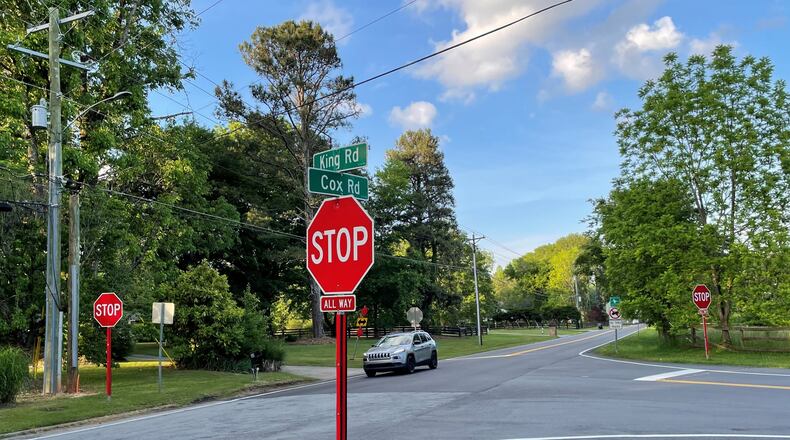 Milton is planning upgrades at the Cox Road intersections at Ga. 140/Arnold Mill Road, Etris/Ebenezer roads and King Road. (Courtesy City of Milton)