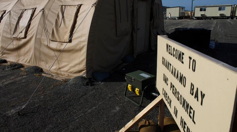 President Joe Biden will seek to close the prison on the U.S. base at Guantanamo Bay following a review process, resuming a project begun under the Obama administration, the White House said Friday. (Brennan Linsley-Pool/TNS)