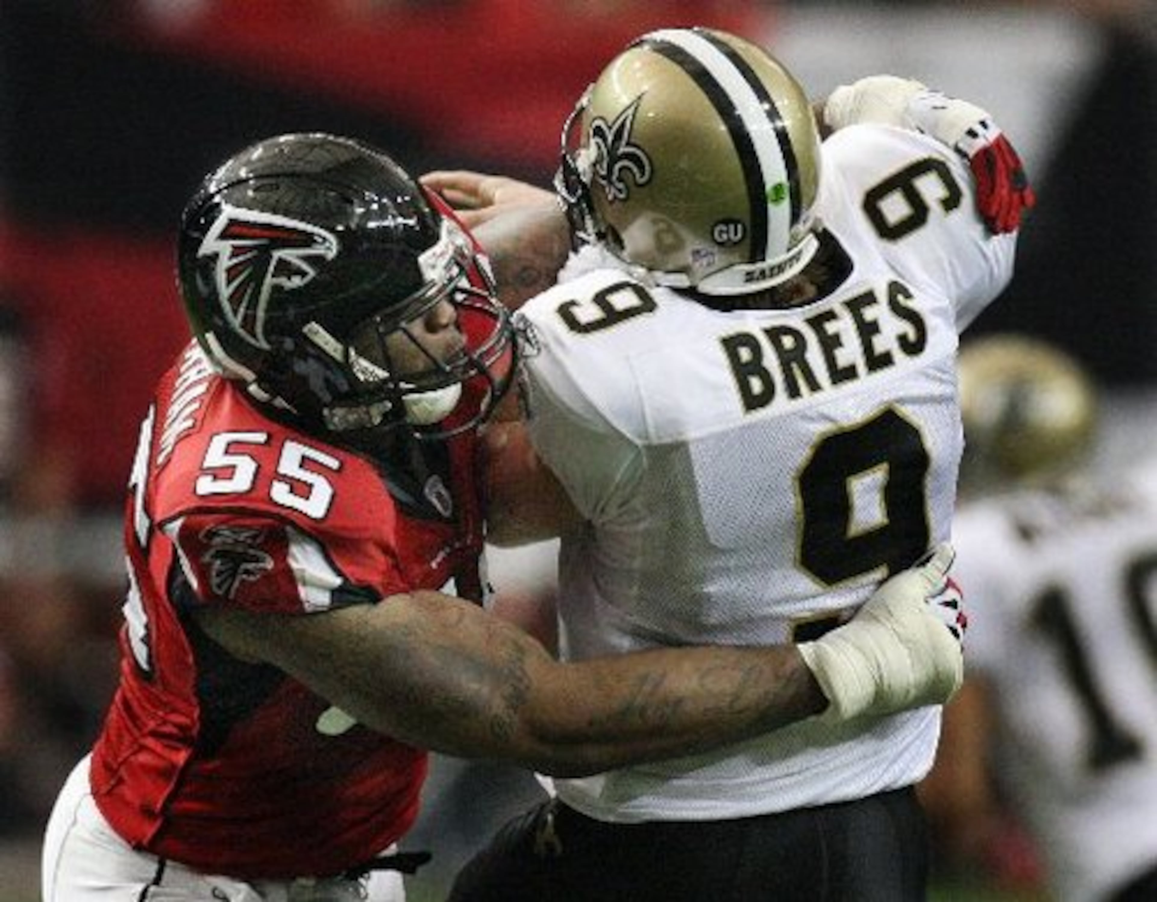 Drew Brees, meet John Abraham.