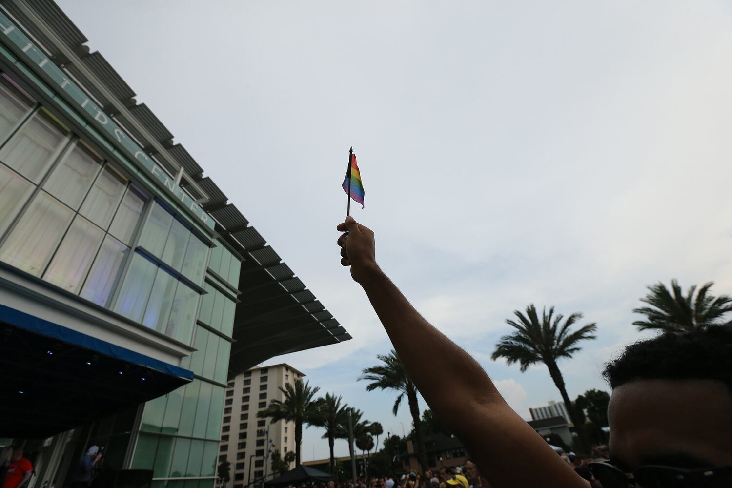 Photos: Vigil for family, friends of Orlando shootings
