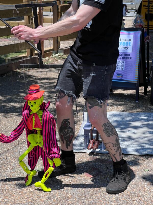 The Atlanta Fringe Festival’s Atlanta Street Fringe on Friday and Saturday, June 5-6, features a myriad of sidewalk performers in Little 5 Points and East Atlanta Village. (Courtesy of Little 5 Points Cultural District)