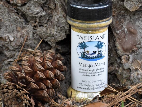 Mango seasoning mix. (Courtesy of Alyson Jones/We Island Gumbo)