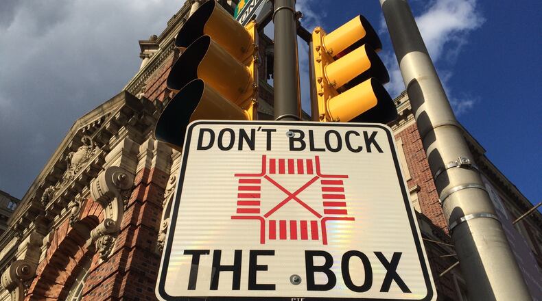 Warning signs dot Philadelphia intersections