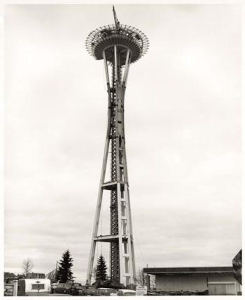 "On April 12, 1962, the Eye of the Needle served it's first meal, a test run for the kitchen and wait staff."