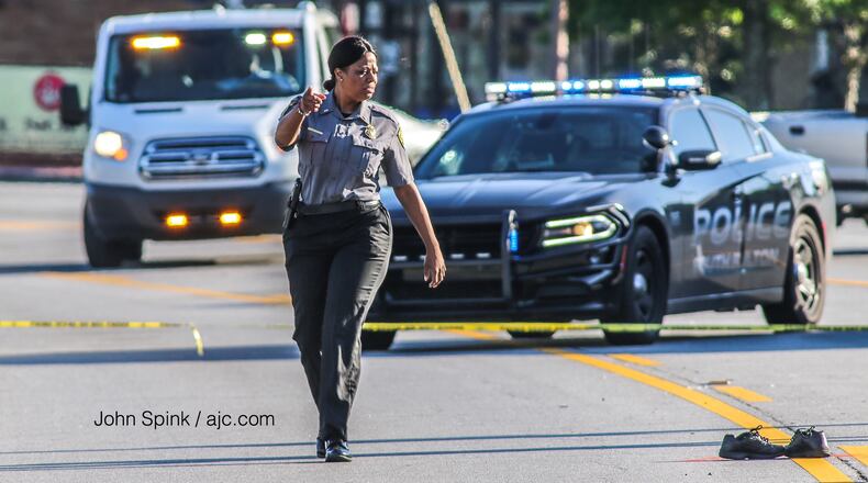 South Fulton police are on the scene of a deadly pedestrian accident on Old National Highway and Jerome Road.