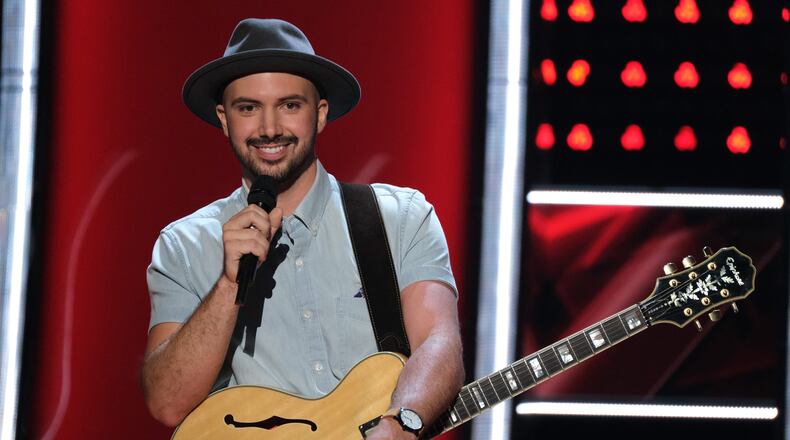 THE VOICE -- "Blind Auditions" Episode 1701 -- Pictured: Alex Guthrie -- (Photo by: Justin Lubin/NBC)