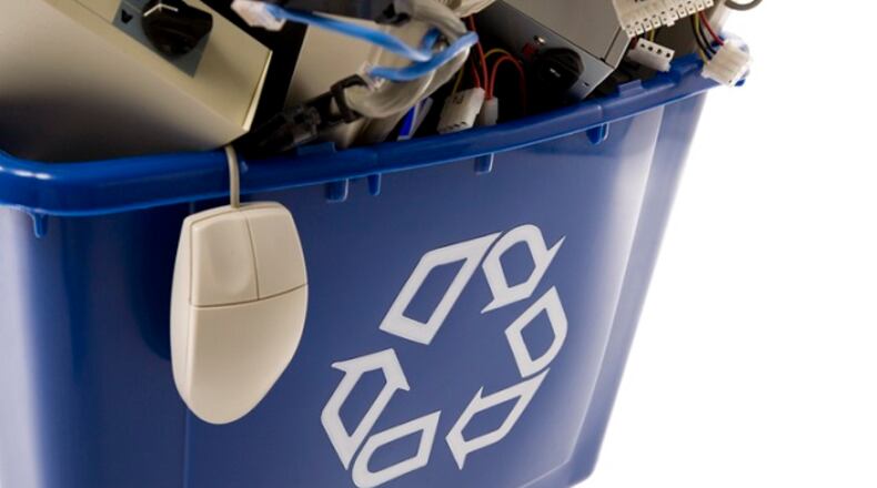 Oct. 2 is Dunwoody's next electronics recycling event in the back parking lot at Saint Luke's Presbyterian Church in Dunwoody. (Courtesy of Getty Images)