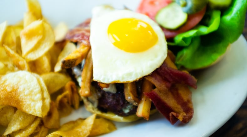 The Pitssburgher at Roswell's Peach & the Porkchop. CONTRIBUTED BY HENRI HOLLIS