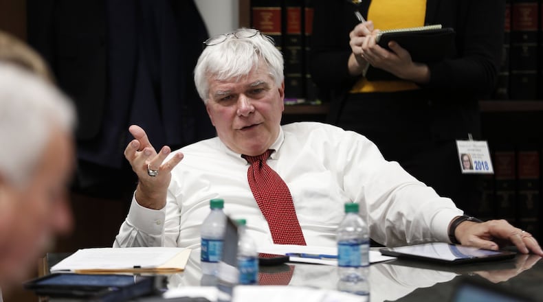 Georgia House Rules Committee Chairman Jay Powell is one of a group of Georgia lawmakers pushing to tax streaming services such as Netflix, e-books and music downloads to fund construction of rural internet lines. BOB ANDRES /BANDRES@AJC.COM