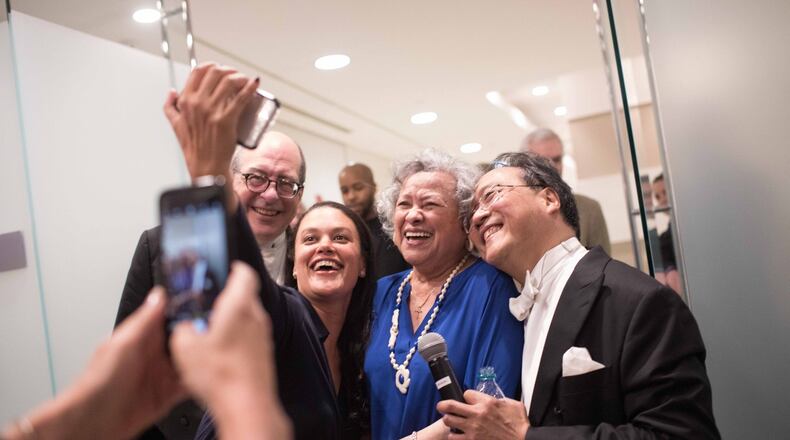 Azira G. Hill, who recently celebrated her 100th birthday, poses for a photo. (Courtesy of Atlanta Symphony Talent Development Program/Facebook)