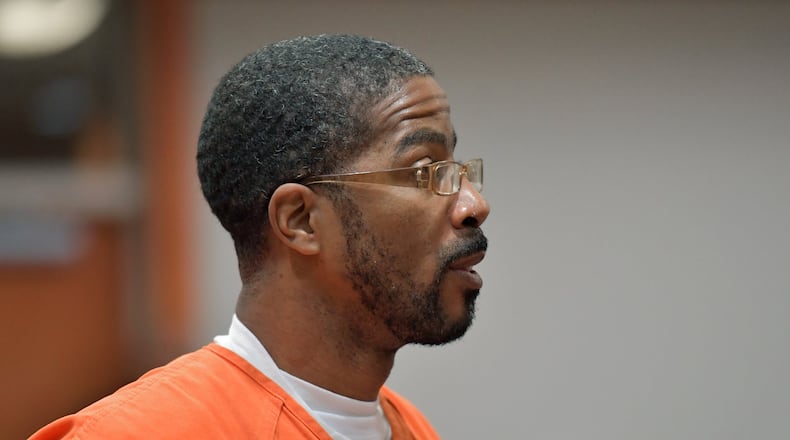 Christopher Williams speaks during his hearing  before Superior Court Judge Asha F. Jackson at DeKalb County Superior Court in Decatur on Thursday, December 20, 2018.