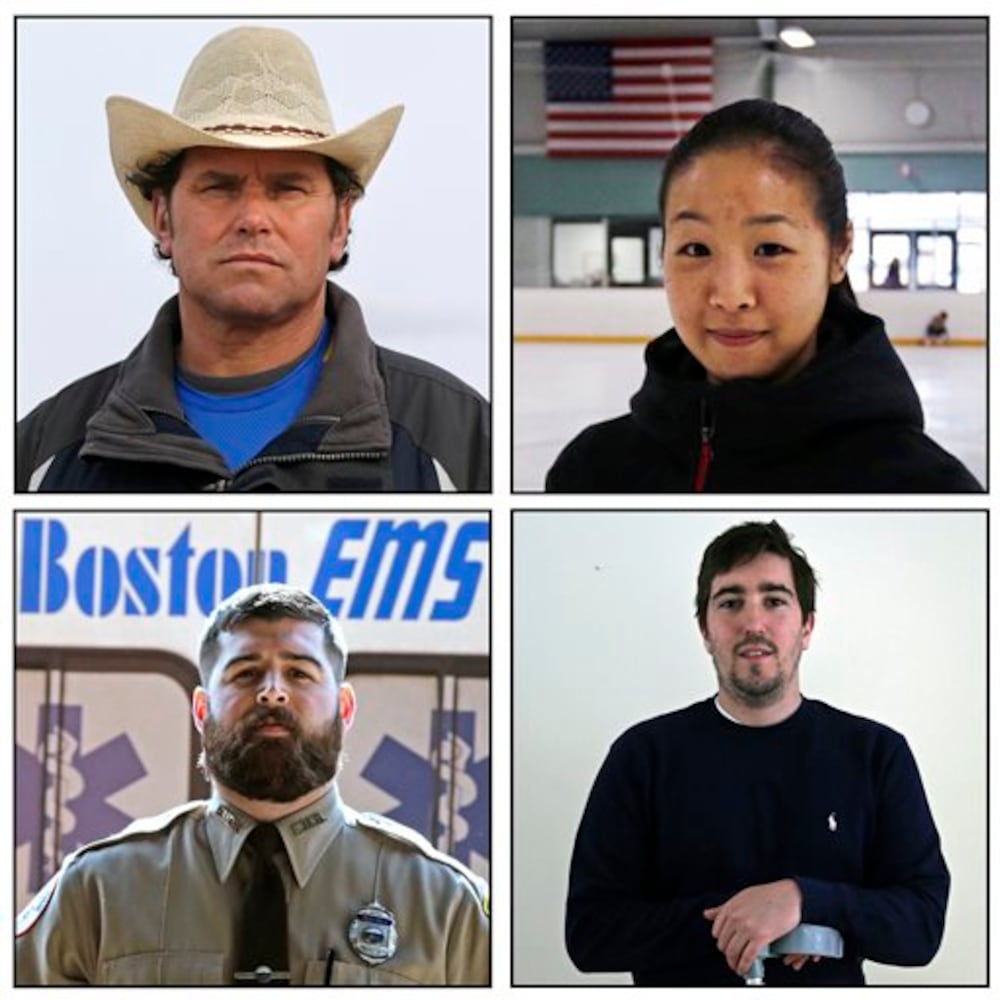 Carlos Arredondo, Devin Wang, Jeff Bauman, Paul Mitchell