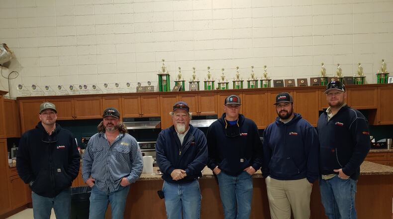 Crew 1 from Marietta Power already is in Kentucky to help with power restoration in tornado-devastated areas, with another Marietta crew on the way. (Courtesy of Marietta)