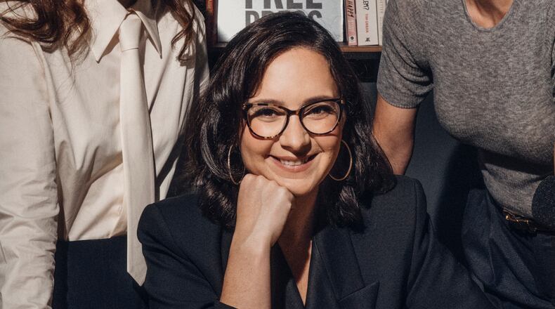 FILE - In this undated photo released by Paramount, one of the The Free Press's co-founders Bari Weiss poses for a portrait. (Daniel Paik via AP, File)