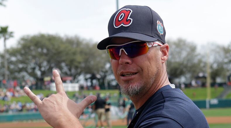 Chipper Jones, a Braves special adviser, retired from the team in 2012.