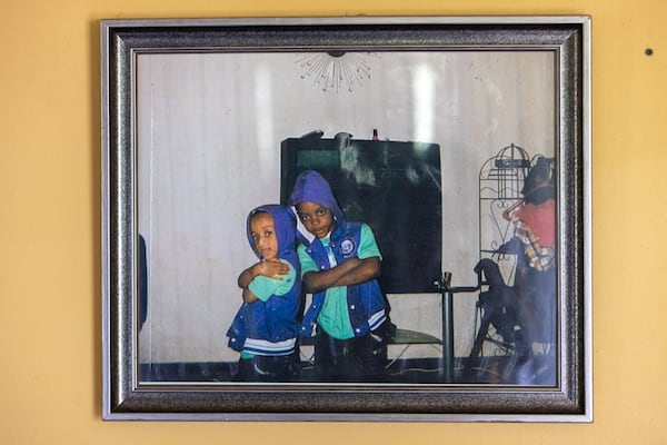 Jaylin Carter (left) and his brother, Jakwon Carter, were rushed to Grady Hospital after the crash. Jaylin died on the way; Jakwon died two days later. (Arvin Temkar/AJC)