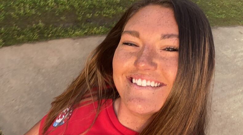 Emily Barnard of Statesboro is the Braves Softball Coach of the Week for Week 3. 
She coaches in the Carolina Elite SC league - Barnard 12-u 
Photo courtesy of Emily Barnard