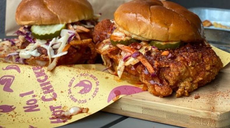 Scoville Hot Chicken specializes in Nashville-style hot-chicken sandwiches. Courtesy of Scoville Hot Chicken