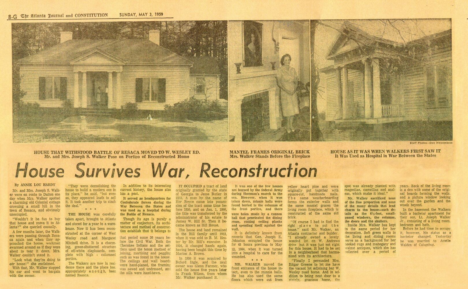 Pre-Civil War home in Buckhead