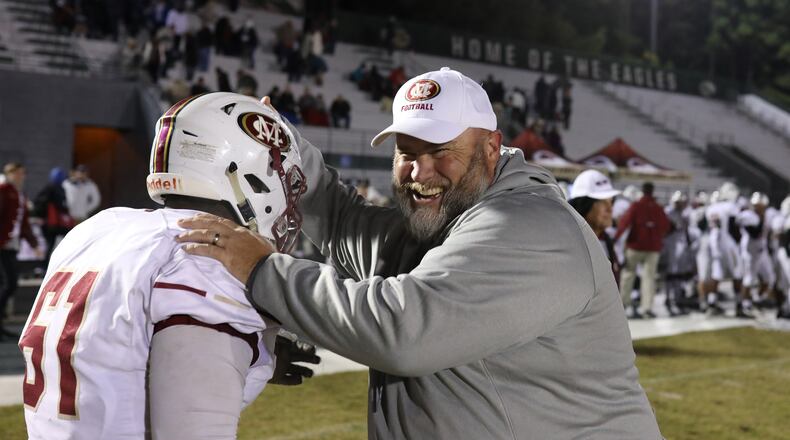 Friday Night football: Mill Creek coach Josh Lovelady. (Jason Getz/Special)