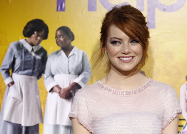 The 2011 movie "The Help" stars Emma Stone as Eugenia "Skeeter" Phelan, a young writer whose work stirs change in 1960's Mississippi. Also starring are Octavia Spencer and Viola Davis. (AP 2020)