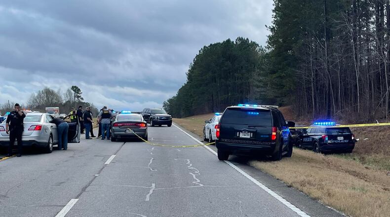 The chase ended on U.S. 27 after a state trooper positioned his patrol car to disable the fleeing truck, commonly known as a PIT maneuver.