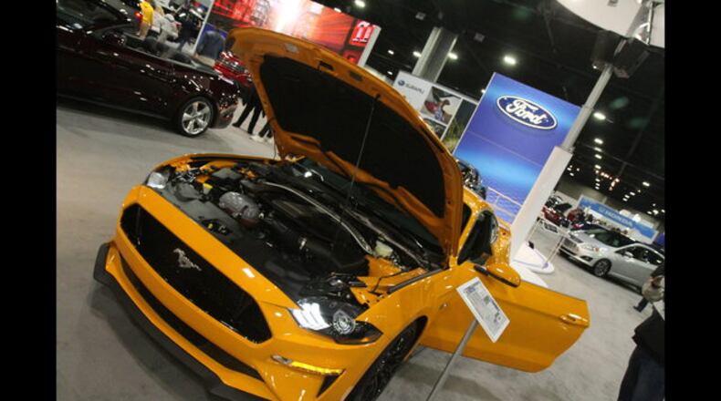 The Atlanta International Auto show is at the Georgia World Congress Center this weekend.