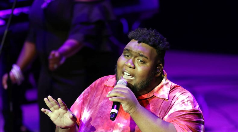 "American Idol" season 19 runner-up and Douglas, Georgia, native Willie Spence performed at Atlanta Symphony Hall on Saturday, Aug. 14, 2021. (Photo: Robb Cohen for The Atlanta Journal-Constitution)
