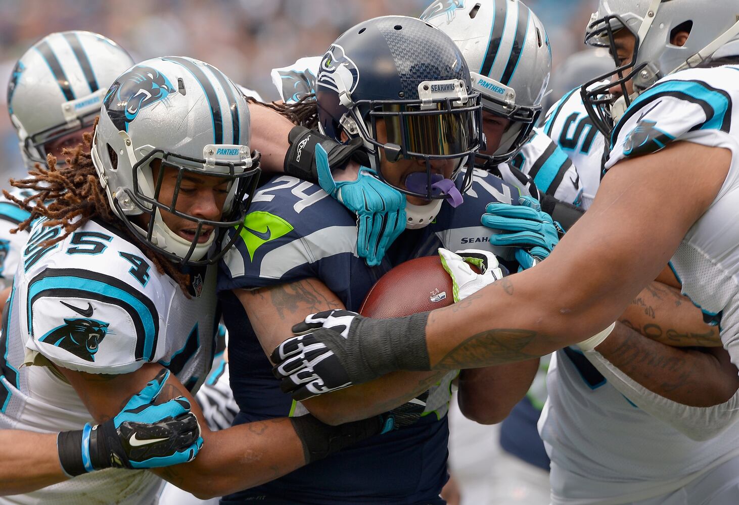 PHOTOS: Seahawks vs. Panthers, January 17
