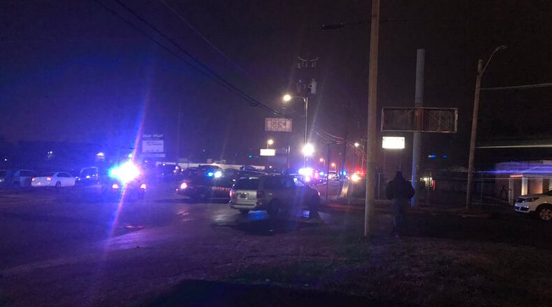 DeKalb County police are searching for suspects in a deadly motel shooting.