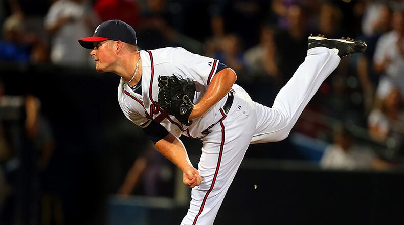 Braves closer Craig Kimbrel led the majors with 50 saves last season.