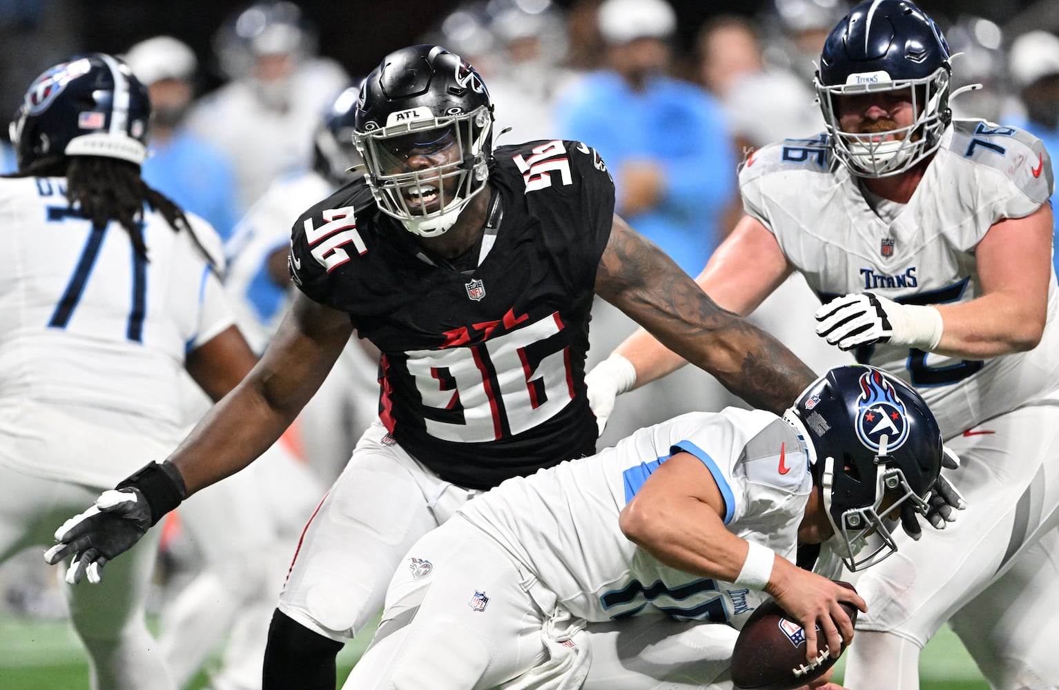 Falcons exhibition game vs. Titans