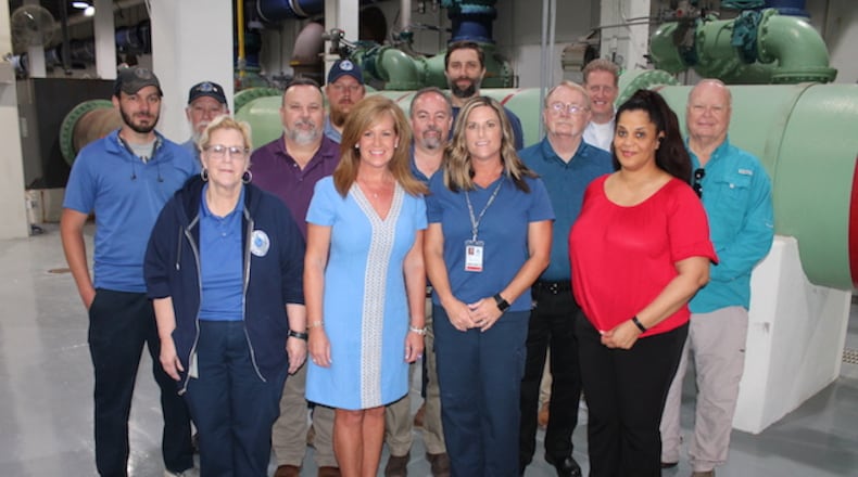 The staff of the Henry County Water Authority’s Tussahaw treatment plant.