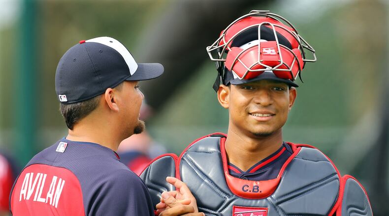 Christian Bethancourt is considered the Braves’ catcher of the future, but is that future now? (Curtis Compton/AJC)