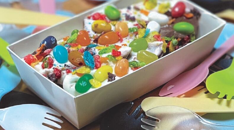 The Tropical Swirl from Brisk in the Olive + Pine food hall. / Courtesy of Olive + Pine