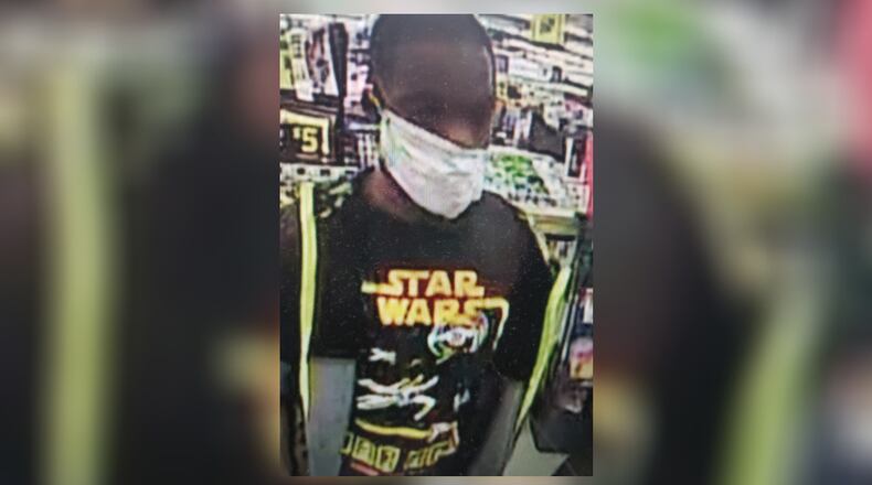 The Hall County Sheriff’s Office is searching for a man who is accused of an armed robbery in Hall County.