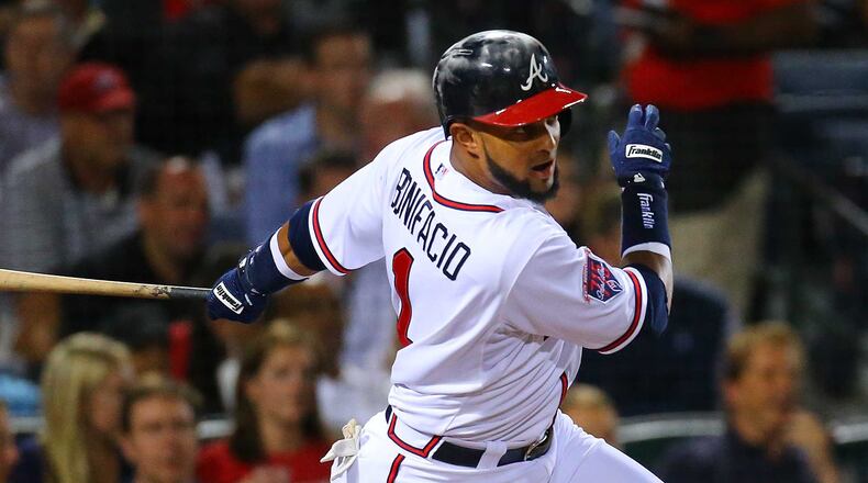 The Gwinnett Braves' Emilio Bonifacio is hitting .280 with 16 RBIs in Triple-A.