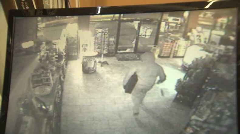 Burglars have targeted a DeKalb County gas station four times in four months.