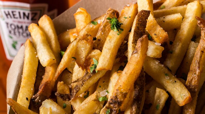 The fresh-cut French fries at Muss & Turner's East Cobb are a stand out. PHOTO CREDIT: Michael Mussman Photography
