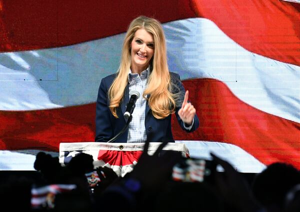 U.S. Sen. Kelly Loeffler's appearance at Ebenezer Baptist Church, where the Rev. Raphael Warnock is the senior pastor, provided material for one of Warnock's ads trying to demonstrate he was not the "radical" she said he was. (Hyosub Shin / Hyosub.Shin@ajc.com)