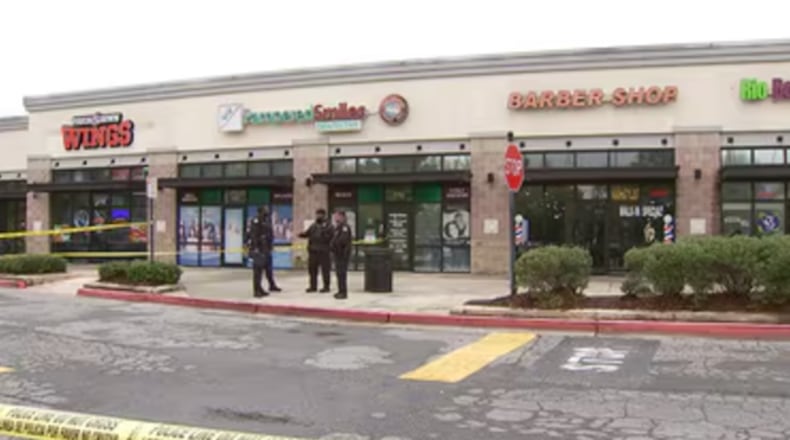 Police are investigating a fatal shooting at a shopping center in southwest Atlanta on Thursday.