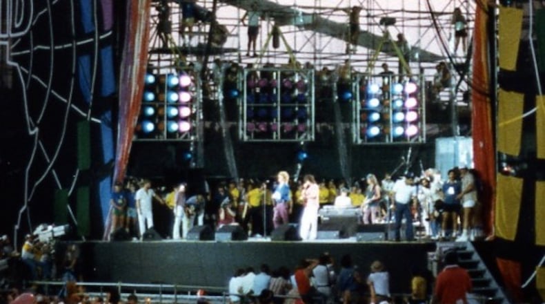 Live Aid was a global music event held 35 years ago.