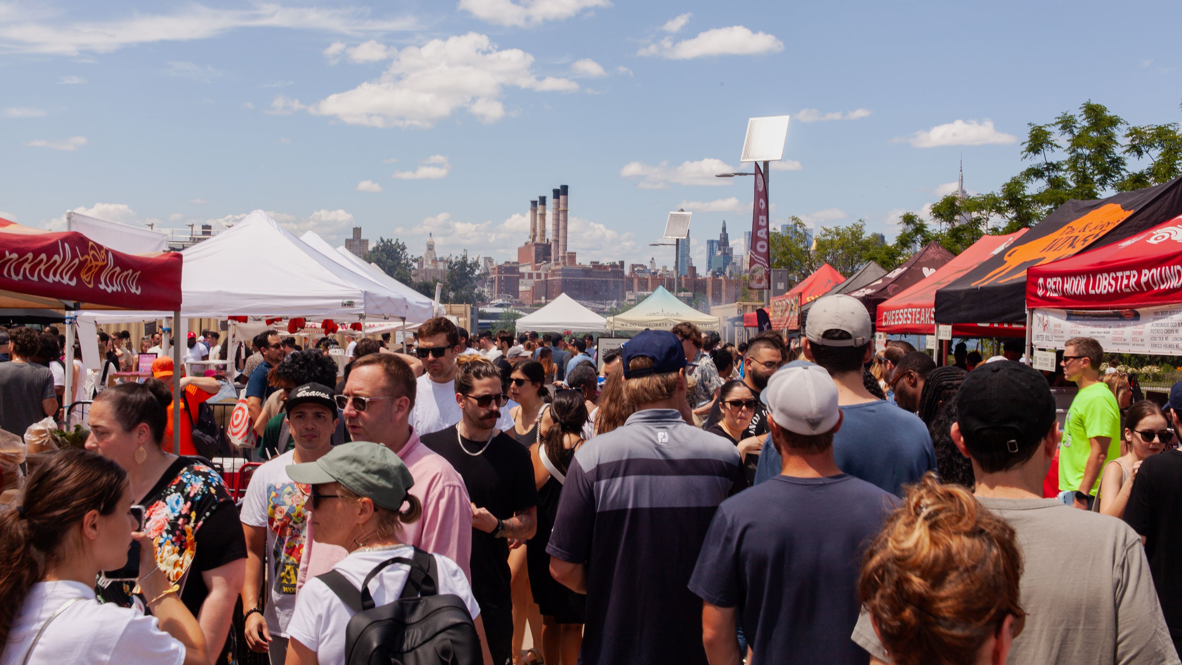 Smorgasburg began in Williamsburg, Brooklyn, in 2011. Atlanta will be the fourth location for the weekly outdoor food festival. (Courtesy of Smorgasburg)