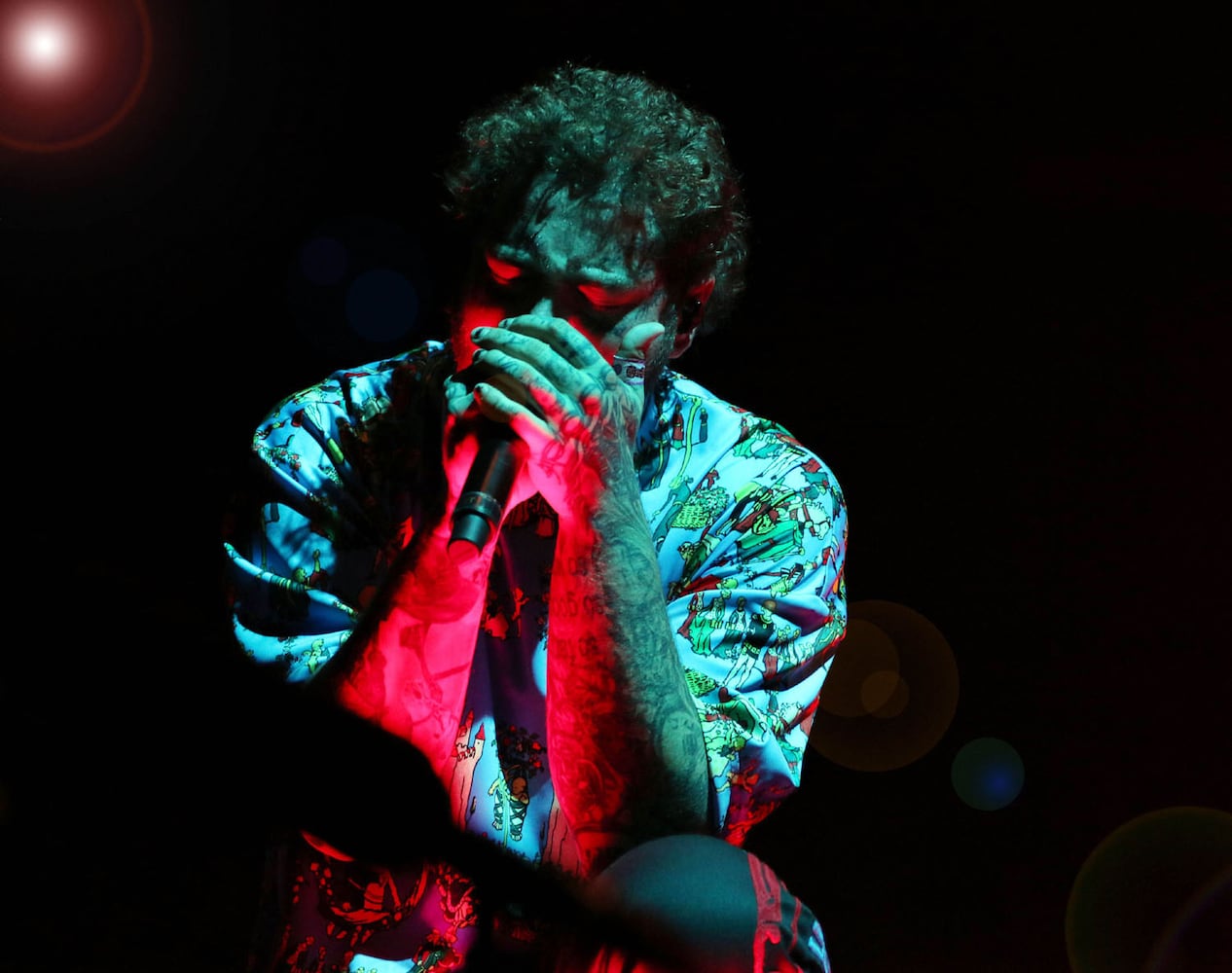 PHOTOS: POST MALONE performs at State Farm Arena