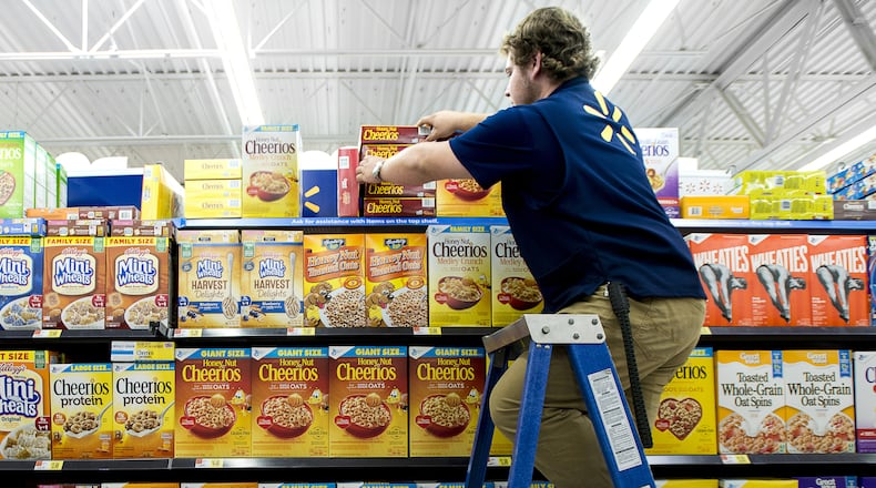 Walmart employees in metro Atlanta and across the nation are getting a total of $157 million million in bonuses this week as part of an effort to head off critics and revamp the retailer’s performance. (Melissa Lukenbaugh/The New York Times)