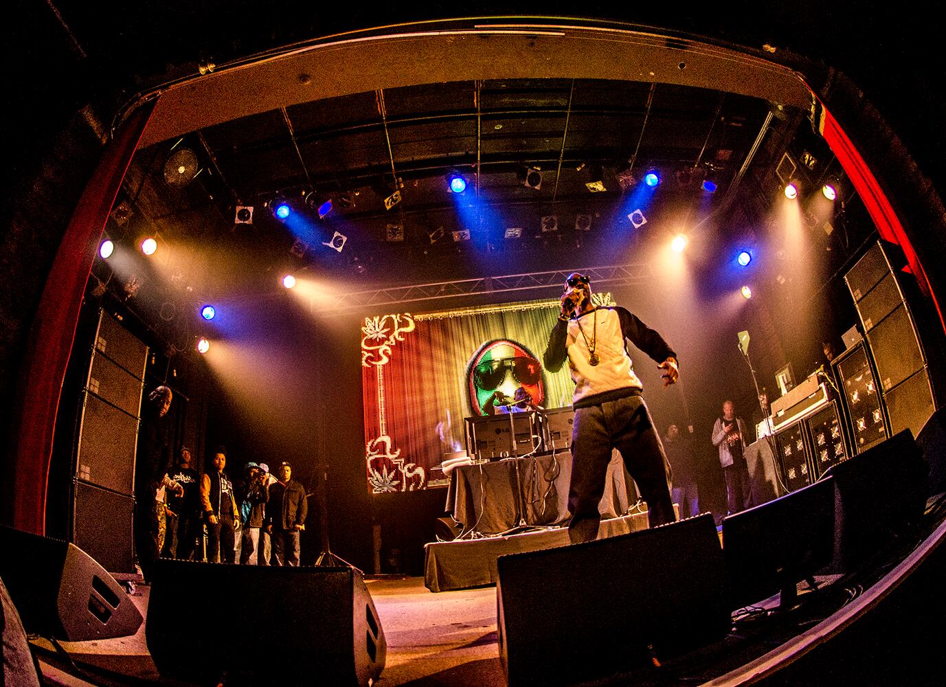 Snoop Dogg performs at a sold out show in Cincinnati