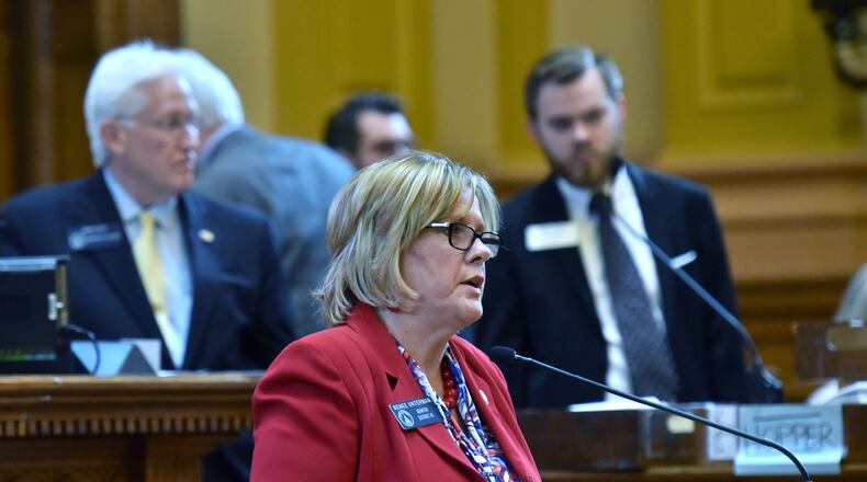 State Sen. Renee Unterman is expected to run for Congress. HYOSUB SHIN / HSHIN@AJC.COM