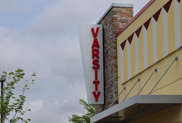 A new Watkinsville location of The Varsity includes a drive-thru in addition to sit-in dining. (C.J. Bartunek for The Atlanta Journal-Constitution)
