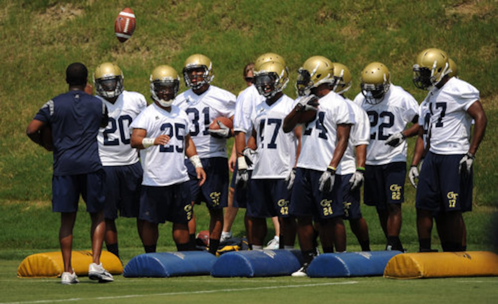 Georgia Tech begins fall football practice